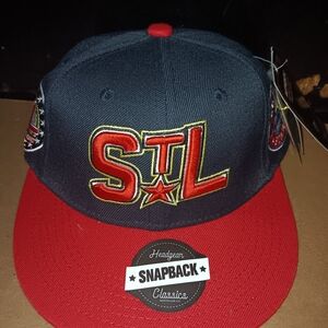 St. Louis Stars Snapback Classics Red and Blue Cap